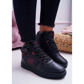Sneakers Donna Cross Jeans Alta Nere EE2R4147C nero 2