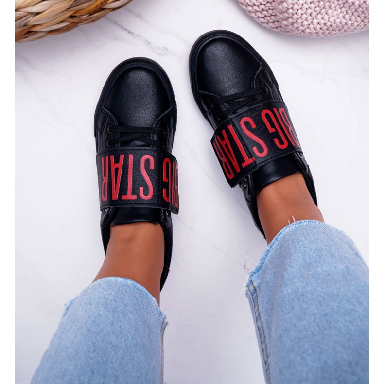 Sneakers Donna Big Star Nere EE274037 nero 2