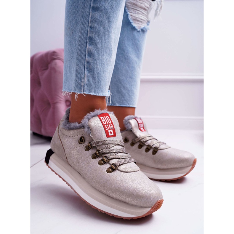 Scarpe Sportive Donna Big Star Beige EE274732 1