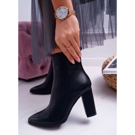 FRID Stivali Da Donna Con Tacco Alto, Cerniera In Spitz Nero Ferol 2