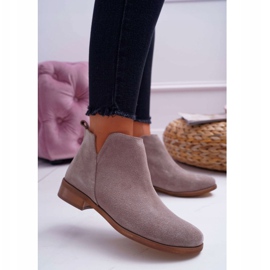 Nicole Stivali Donna Tacco Piatto Primavera Pelle Cappuccino Madness beige 1