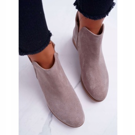 Nicole Stivali Donna Tacco Piatto Primavera Pelle Cappuccino Madness beige 2