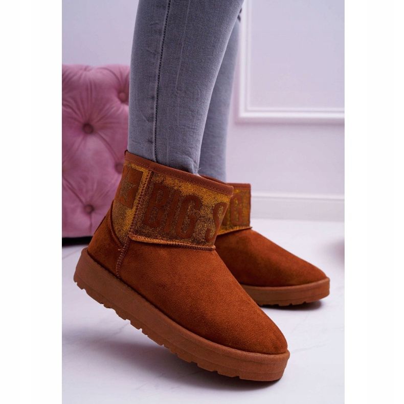 Stivali da neve caldi marroni da donna Big Star EE274259 marrone 1