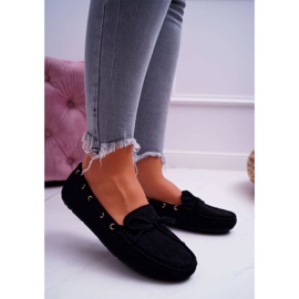 S.Barski Mocassini Donna Scamosciato Nero S. Barski Gustoben 1