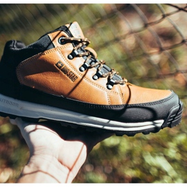 Scarpe da trekking per ragazzi Big Star High Outdoor Camel EE274815 marrone 1