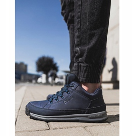 Scarpe da trekking per ragazzi Big Star High Outdoor Navy Blue EE274817 2