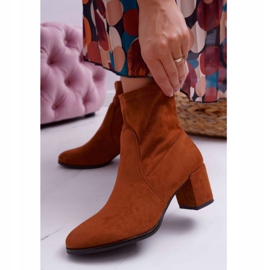 Stivali Donna Con Tacco Alto Sergio Leone Slip-on Cammello LikeStar marrone 1