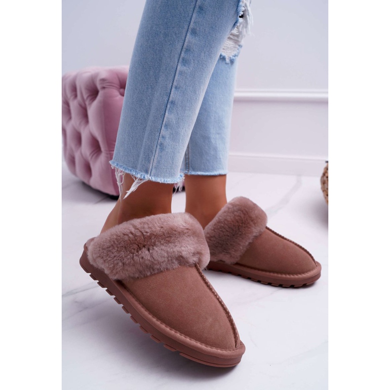 Pantofole da donna Kaki Mirendy cachi 1