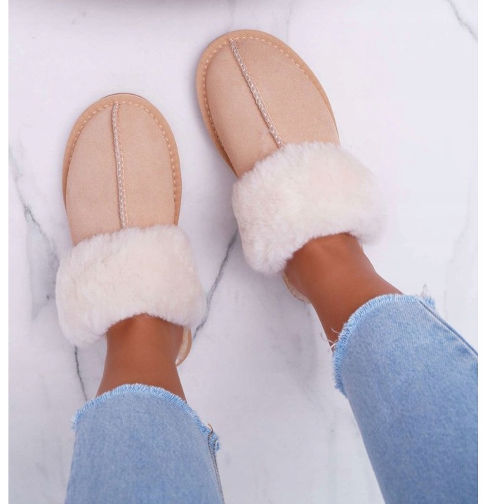 Pantofole da donna Beige Mirendy 2