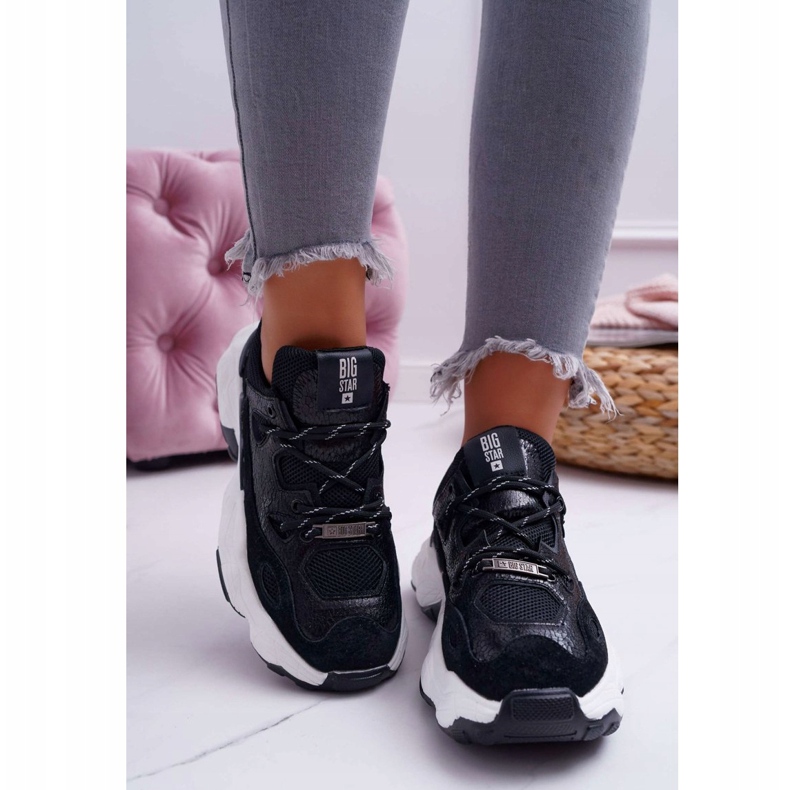 Scarpe Sportive da Donna Big Star di Daniel Lopez Nere FF274431 nero 2