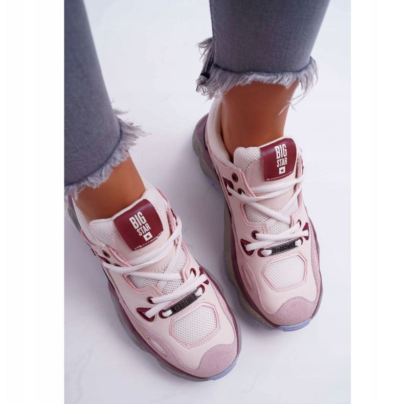 Scarpe Sportive da Donna Big Star di Daniel Lopez FF274432 marrone rosso multicolore 2