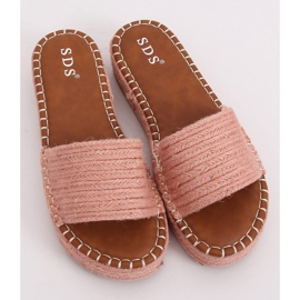 Pantofole espadrillas rosa 7970-PL Pink 1
