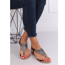 Infradito decorate con nero M03 Black 1