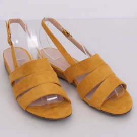 Sandali espadrillas miele 9291 Amarillo giallo 1