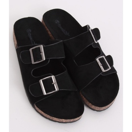 Pantofole scholki nere BL3100-SF Black nero 1