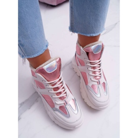 Scarpe sportive da donna rosa caldo Midrow 2