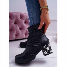 Stivali Maciejka in pelle da donna Neri 04216-01 nero 1