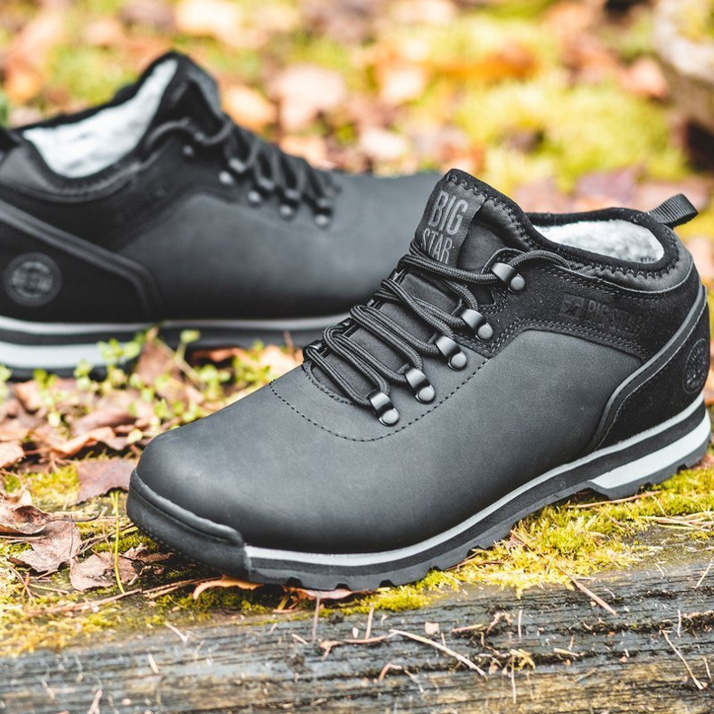 Scarpe Trekking Uomo Big Star Nere EE174444 nero 2