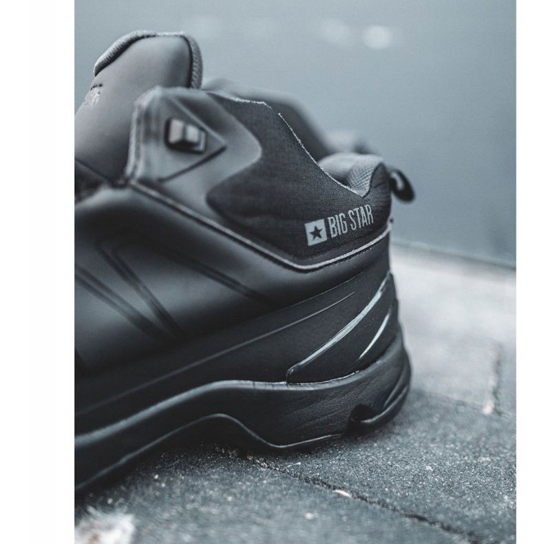 Stivali da trekking da uomo Big Star Black EE174458 nero 2