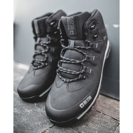 Scarpe da trekking da uomo Big Star Black EE174437 nero 1