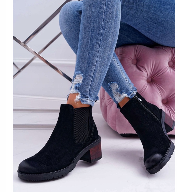 Stivali Donna Con Tacco Alto Sergio Leone Nero BT702 2