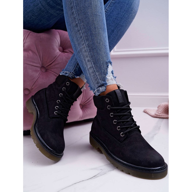 Stivali da donna Trappers Big Star Black EE274014 nero 1