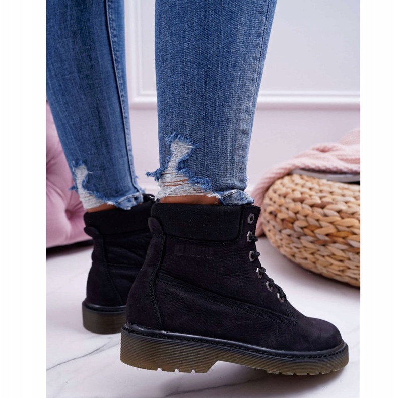 Stivali da donna Trappers Big Star Black EE274014 nero 2