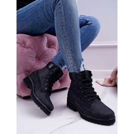 Stivali da donna Trappers Big Star Black EE274033 nero 1
