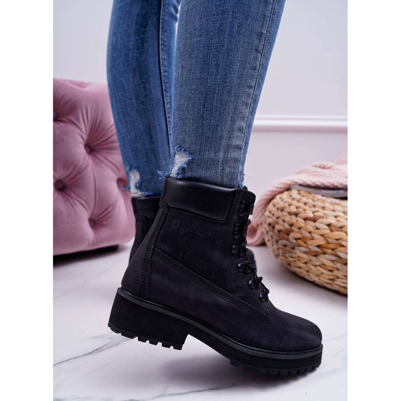 Stivali da donna Trappers Big Star Black EE274033 nero 2