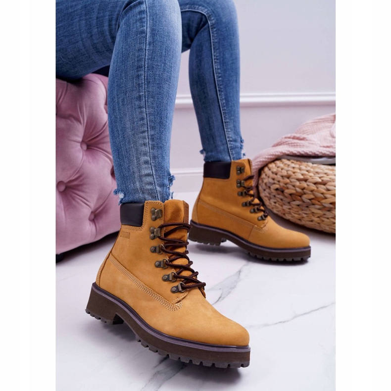 Stivali da donna Trappers Big Star Camel EE274035 marrone 1