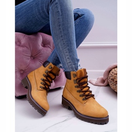 Stivali da donna Trappers Big Star Camel EE274035 marrone 2