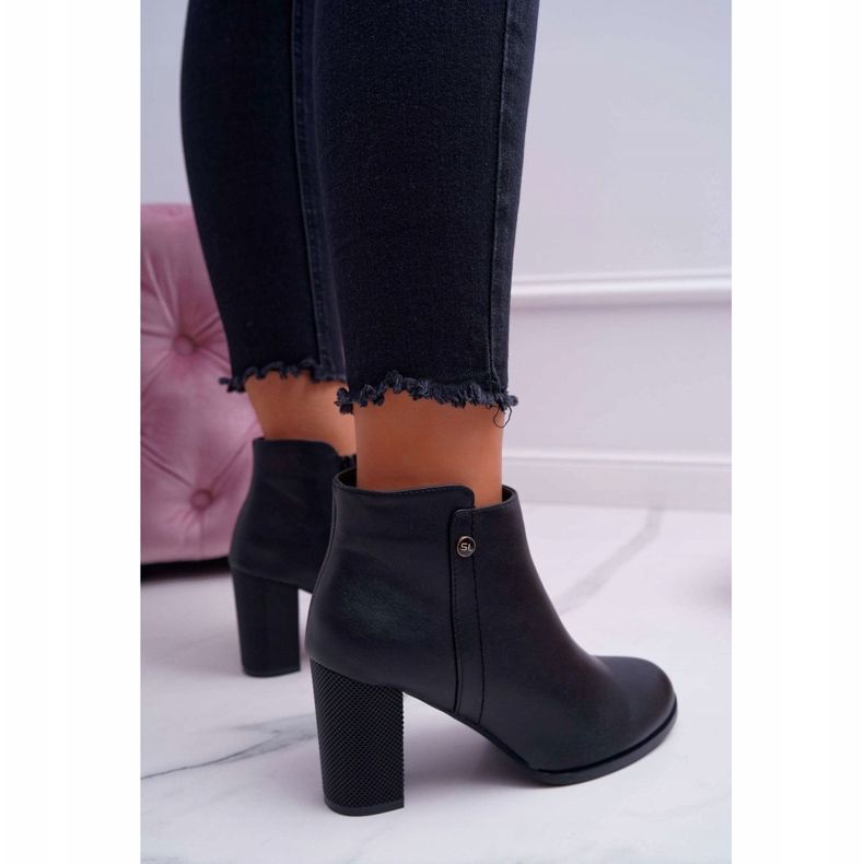 Stivali Donna Con Tacco Alto Sergio Leone Nero BT518 2