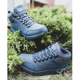 Scarpe Trekking Uomo Cross Jeans Blu Navy EE1R4115C 1