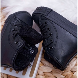 FRROCK Sneakers alte riscaldate per bambini Filemon nere nero 1