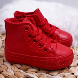 FRROCK Sneakers per bambini High Warm Red Filemon rosso 3