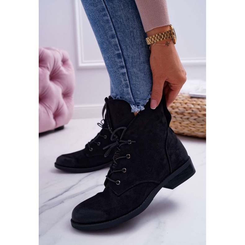S.Barski Stivali Alti Donna Camoscio Nero Barski 75-13 1
