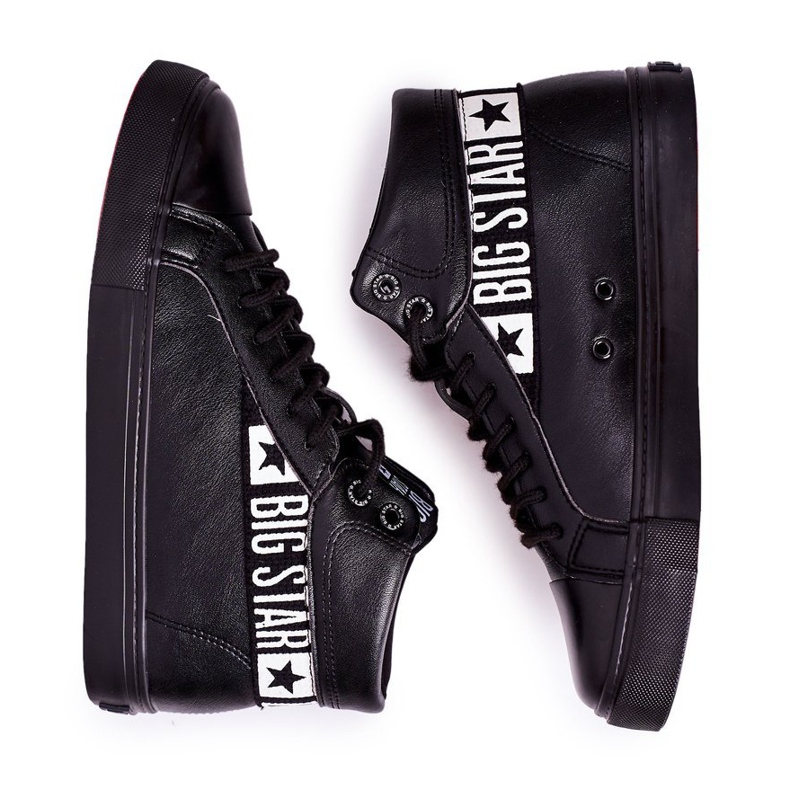 Sneakers Uomo Bassa Big Star Alta Nera EE174339 nero 1