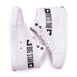 Sneakers Uomo Basse Big Star Alte Bianche EE174340 bianco 2