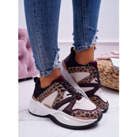 Scarpe Sportive Donna Pelle Di Serpente Bordeaux Larey rosso 2