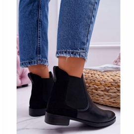 Stivali da donna Jodhpur in pelle Maciejka Nero 04359 2