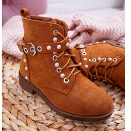 FP1 Stivali per bambini Pearl Camel Nargos marrone 1