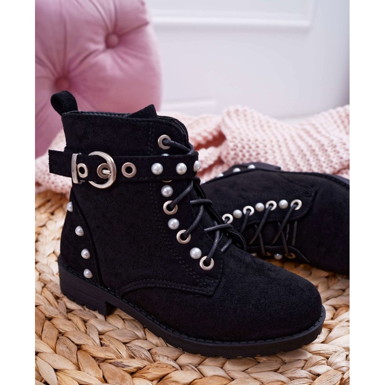 POPA Stivali per bambini Pearl Black Nargos nero 2