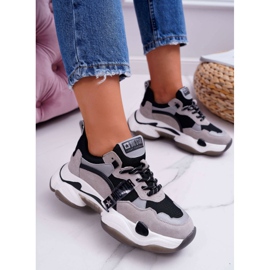 Scarpe Sportive da Donna Big Star di Daniel Lopez Grigie FF274427 grigio 1