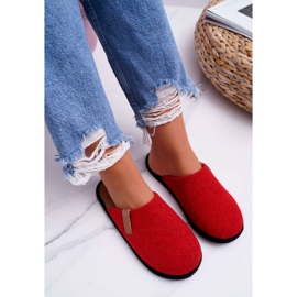 Pantofole da casa da donna Big Star rosse D267865A rosso 1