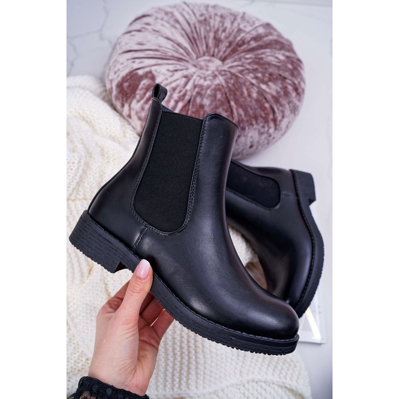 EVE Stivaletti da donna Jodhpur Nero 8BT35-1489 1