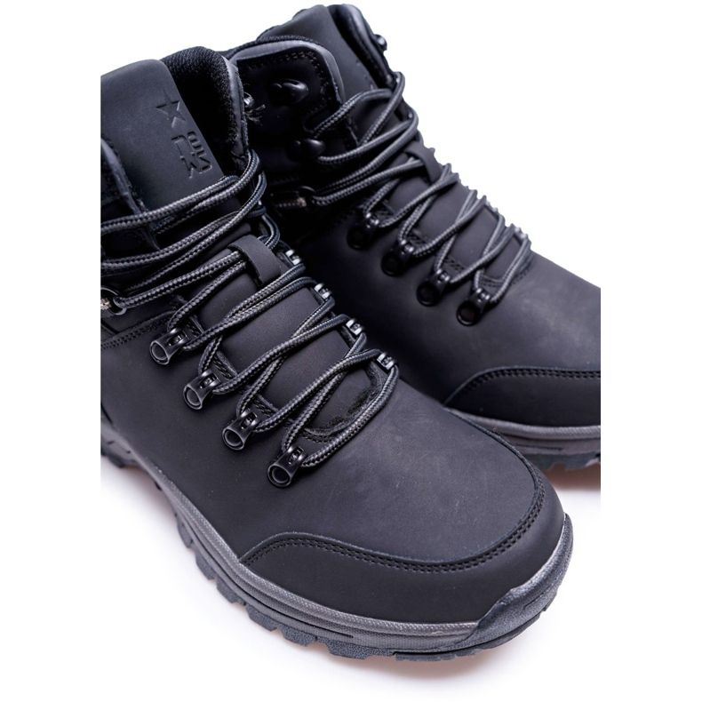 EVE Scarpe Trekking Uomo Nere Calde Derex nero 2