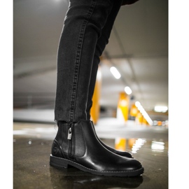 Stivali Uomo Pelle Big Star Nero EE174287 1
