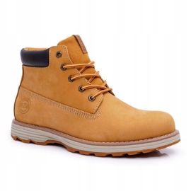 Stivali in pelle da uomo Big Star Camel EE174227 marrone 1