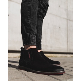 Stivaletti Chelsea da uomo Cross Jeans Neri EE1R4066C nero 1