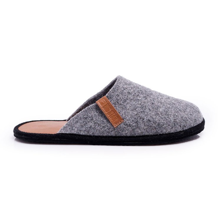 Pantofole da casa da uomo Big Star Grigie D167177A grigio 1